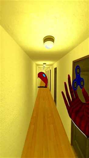 Running from Cockroach and Amogus in the liminal hotel #gmod #nextbot