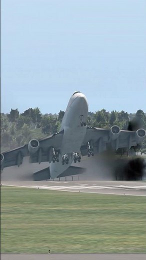 747 EARLY LANDING – Touches Down WAY Too Soon! Will It STOP?! | X-Plane 11