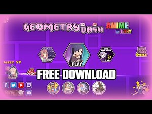Geometry Dash 2.2 ANIME TEXTURE PACK by Jefry
