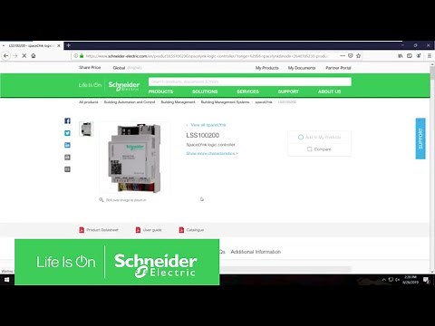 spaceLYnk Firmware Upgrade | Schneider Electric Support