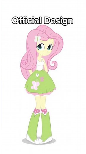 MLP Equestria Girls Redesign!! #fluttershy #mlp #fyp #equestriagirls #redesign #fanart
