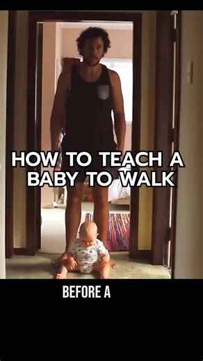 1.2M views · 24K reactions | HOW TO TEACH A BABY TO WALK  | How to DAD | Facebook