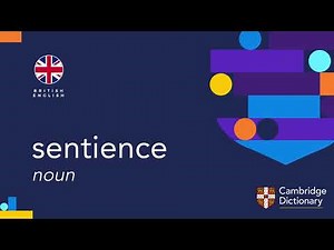 How to pronounce sentience | British English and American English pronunciation