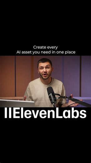 Create every AI asset you need in one place‪@elevenlabsio‬