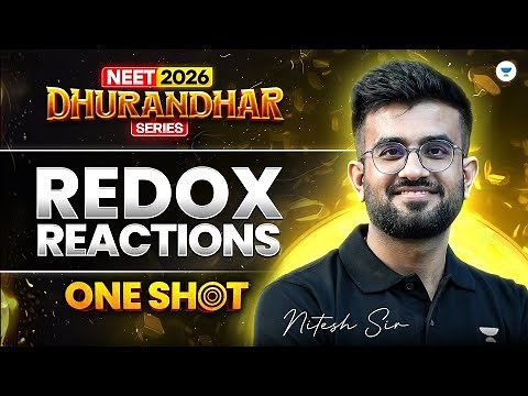 ⚔️ NEET 2026 Chemistry Dhurandhar Series | Redox Reaction Complete Chapter One Shot | Nitesh Sir