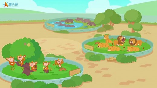 《爱乐奇英语儿歌》跟Alex唱儿歌 - At the Zoo