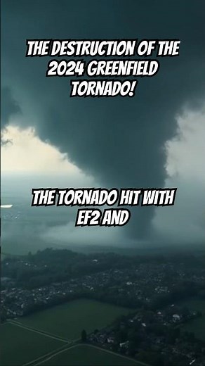 The Destruction of The 2024 Greenfield Tornado!
