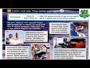 EVERYBODY UP 4 UNIT 7 THINGS TO BE LESSON 4 IN SPACE