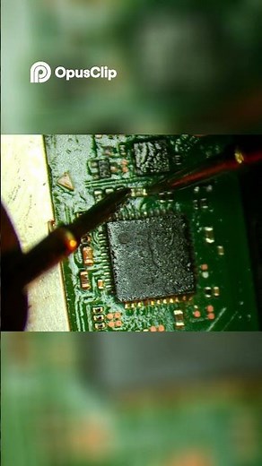 M92T36 Chip ⚡ Testing Nearby Capacitors #SwitchRepair #ElectronicsFix