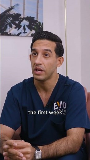 Wondering what recovery looks like after full-mouth dental implant treatment? 💭