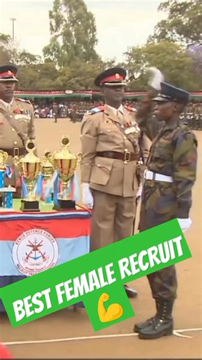 258K views · 7.9K reactions | Best female KDF recruit #army #kdf | Silent Drill | Facebook