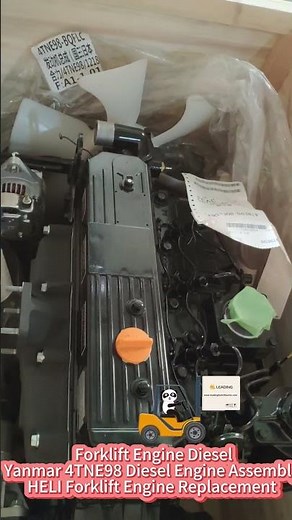 HELI Forklift Diese Engine | Yanmar Diese Engine Assembly | 4TNE98 | Forklift Engine Replacement