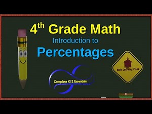 4th Grade Math | Introduction to Percentages Part 1 includes exercises