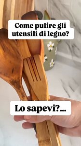 676K views · 3.1K reactions | Per gli utensili di legno che usiamo in cucina, lo sapevi che non basta lavarli in acqua fredda per pulirli? Prova a bollirle con acqua e bicarbonato e poi mi racconti! ✌️珞 @ shimaa_abdellateif grazie del consiglio! ✌️殺 #totaltoptips #consigliutili #consigli #seguiecondividi #trucchidacucina #utensilidilegno #comepulire #utensilidacucinainlegno #pulizia | Totaltoptips | Facebook