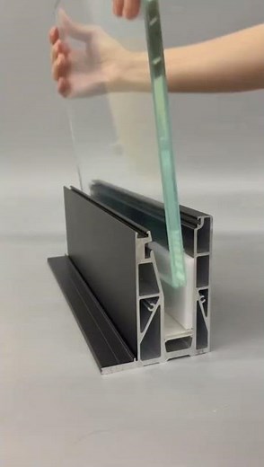 HANSHADE Z7 — Balcony LED Glass Railing Aluminum Profile | Product Demo