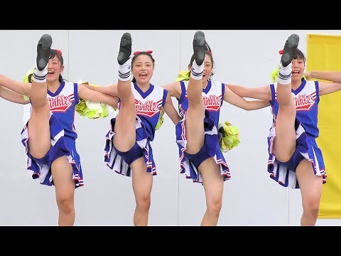 [4K]茨城県立水戸商業高等学校チア・ダンス部「Blue Twinkle’s」 第57回水戸黄門まつり銀杏坂ステージ5