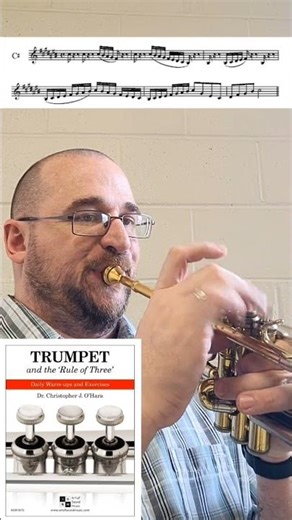 C# Major Exercise from Trumpet and the Rule of Three: Daily Warm-ups and Exercises #trumpet