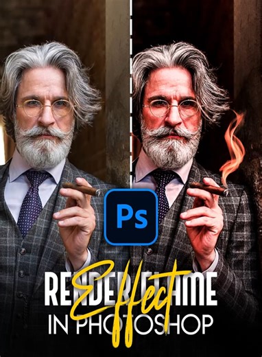 Fire Flame Tutorial for Beginners in Photoshop – 2026 #photoshop #graphicdesign