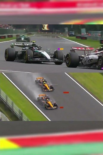 Best moments of the Belgian GP 🇧🇪 Formula 1 2025 #BelgianGP #F1Shorts #F1highlights #FormulaOne