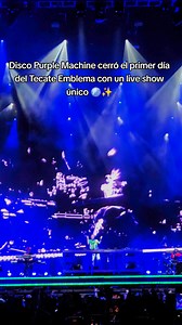 Purple Disco Machine se presentó con su live band por primera vez en México ¡Dopamina pura! 🪩✨️ #purplediscomachine #disco #emblema #Madonna #liveband #liveshow | Highness Magazine