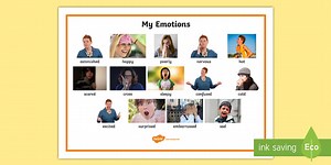 Emotions Word Mat