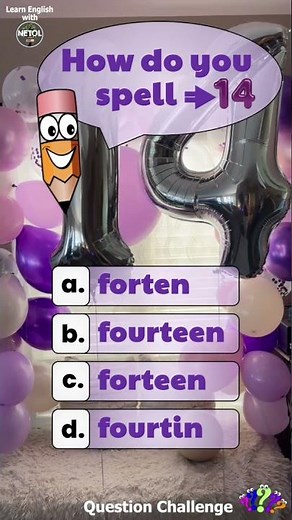 ✨ How do you spell the word...? 🤔