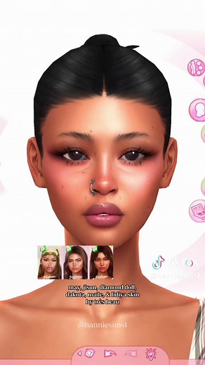 Sims 4 Heart Moles & Skin Details by Whinyytrait