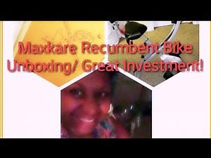 Unboxing MaxKare Recumbent Bike, Setup & Review/Great Investment!