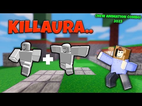 The BEST Roblox Bedwars Animation COMBO in 2023.. (Killaura)