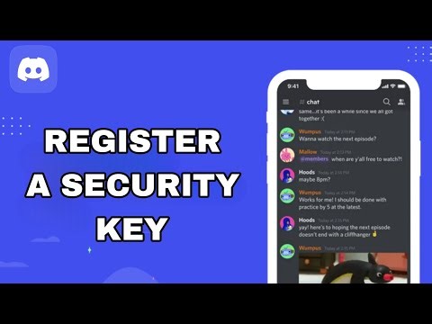 How To Register A Security Key On Discord App | Step By Step