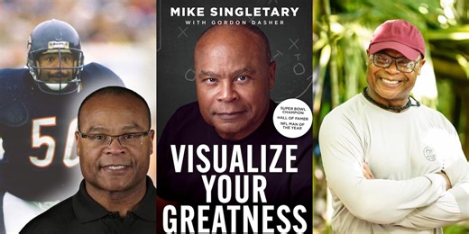 Baylor legend, NFL Hall of Famer Mike Singletary publishes new book ‘Visualize Your Greatness’