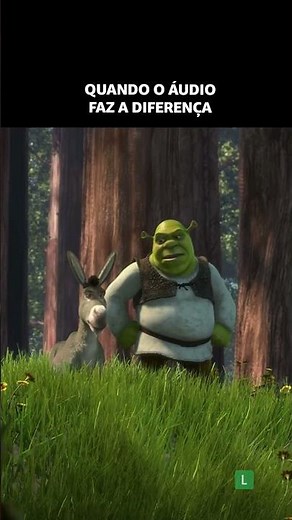 Shrek mostra a casa dele pro Burro