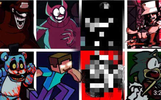 【FNF】全员唱Powerdown V2