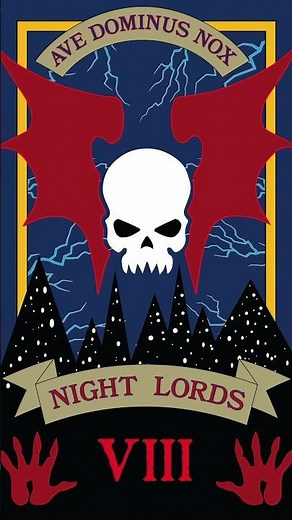 Night Lords – Ave Dominus Nox. #warhammer40k #aimusic