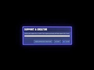Free Fortnite Saber Neon Glow Creator Code Intro Template