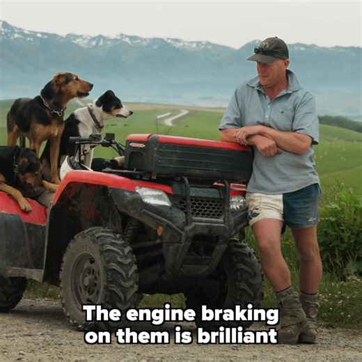 Stu Neal knows the value of Honda’s legendary engine braking, giving Kiwi farmers more control, stability, and confidence on tough terrain | Blue Wing Honda
