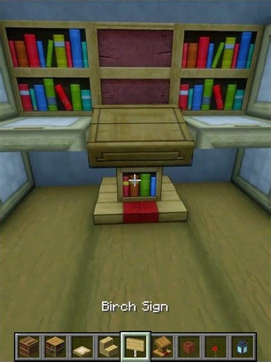 Minecraft Working Desk