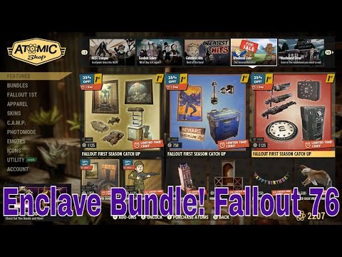 The Enclave Bundle… in the Atomic Shop 😳🔥