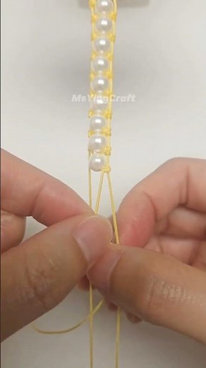 How to Tie the Knot | Easy Macrame & Bracelet Tutorial #shortstutorial #diy #macrame #knotting