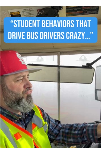 School Bus Confessionals | Student behaviors that drive bus drivers crazy… but we still love them 😅 What drives YOU nuts? #teachersoftiktok #BusDriverLife #SchoolTransportation #DriverLife #67