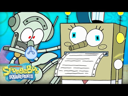 If SpongeBob & Squidward Were Robots