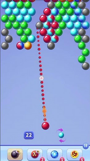 Bubble Shooters Game Level 25 Completed 🎯 | Perfect Bubble Popping Strategy. #gamingrevolution