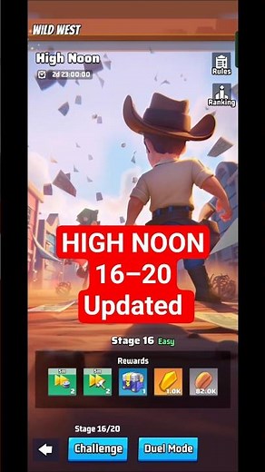 🔥High Noon Stage 16–20 Guide (Updated) | Easy Clear Strategy | Last War: Survival #lastwar #highnoon