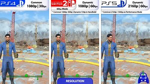 Video: Fallout 4 Nintendo Switch 2 vs. PS4 vs. PS5 graphics comparison