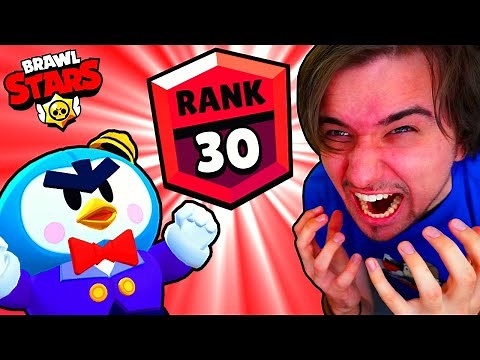 *RAGE PUSH* RANK 30 ZA MR. P! | Brawl Stars