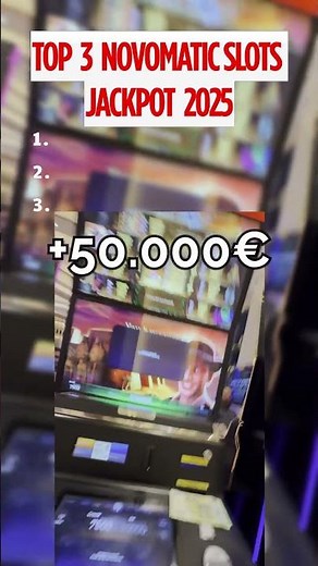 🎰 TOP 3 NOVOMATIC JACKPOTS 2025 💥 – ÜBER 230.000 € GEWINNE 2025 im echten Casino Slots
