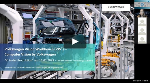 Volkswagen Vision Workbench (VW²) – Computer Vision by Volkswagen