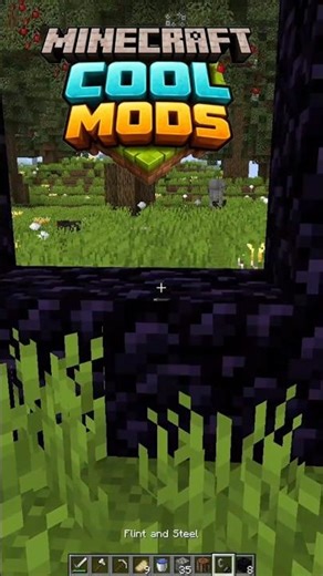 Minecraft Cool Mods Part 1!!! #shorts #minecraft #mods