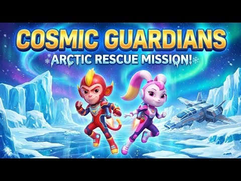 Cosmic Guardians: Arctic Rescue Mission! ❄️🚀