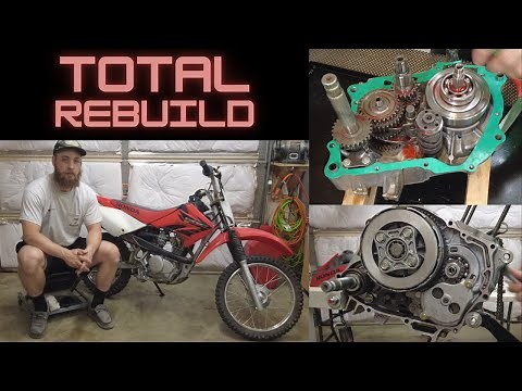 Honda CRF 80 Gets A Complete Engine Rebuild!